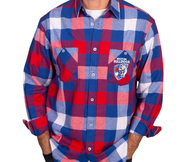 Picture of WESTERN BULLDOGS AXEMAN FLANNEL SHIRT