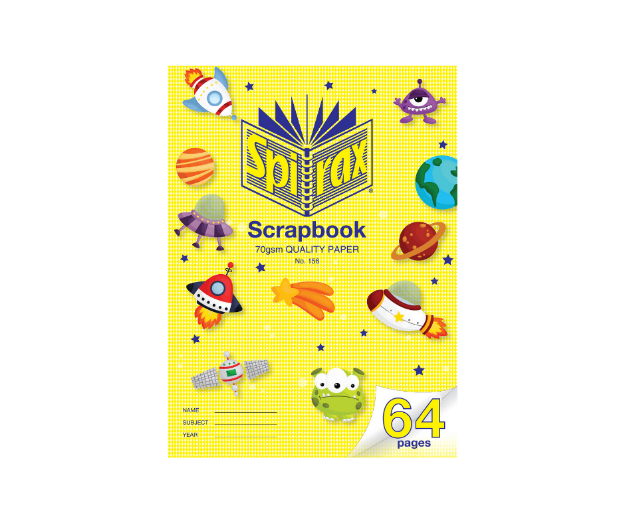 Picture of Spirax Scrapbook 330x240mm 64 Page 70gsm