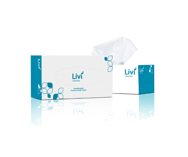 Picture of Tissues 2 Ply White Facial Box 200