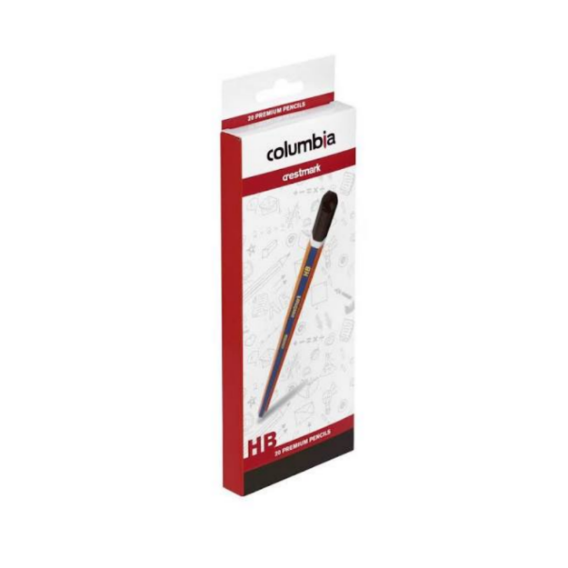 Picture of Pencil (HB) Columbia Crestmark Box of 20