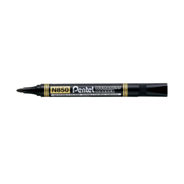 Picture of Marker Permanent Pentel Bullet Black